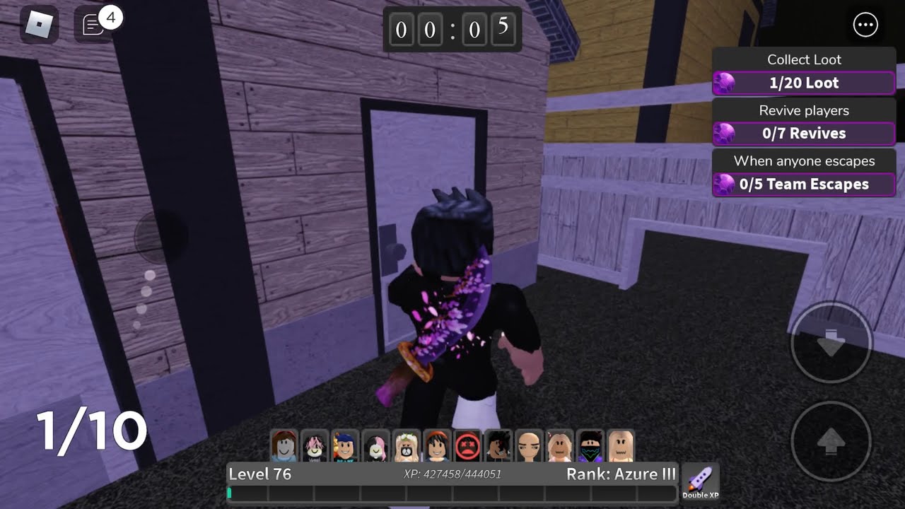 Roblox Survive the Killer Awesome Blossom gameplay