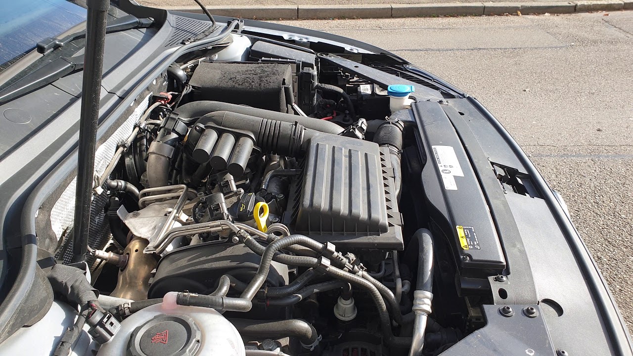 4K: engine sound 1.4 TSI CZCA