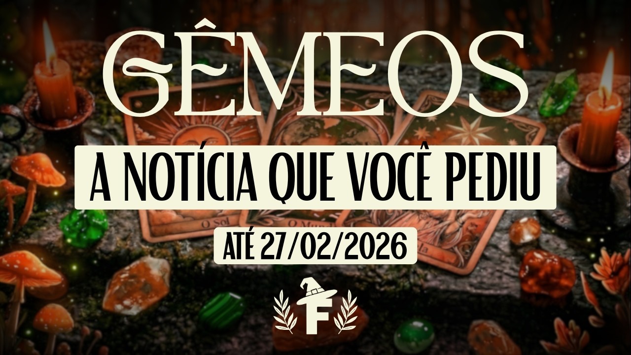 GÊMEOS ♊︎ | QUE FELICIDADE!! | O QUE FALTAVA CHEGOU PARA MUDAR SEU DESTINO!! 😊✨