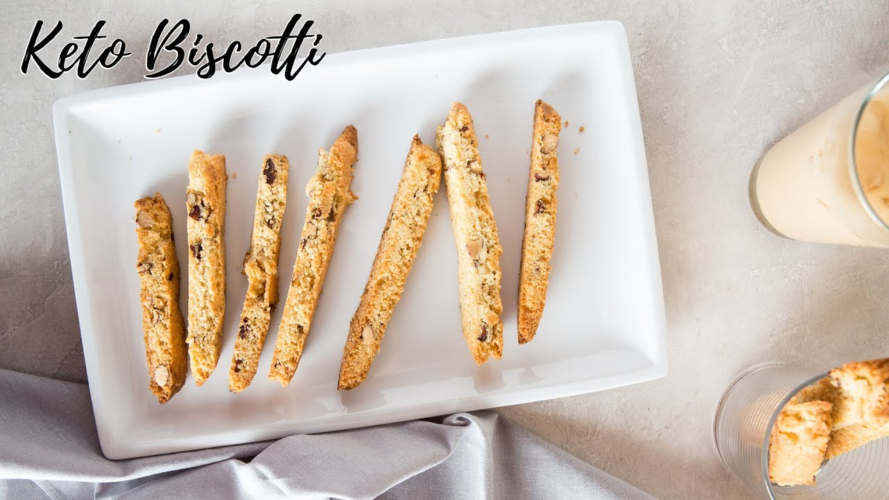 How to Make Keto Biscotti | Italian Almond Cookies