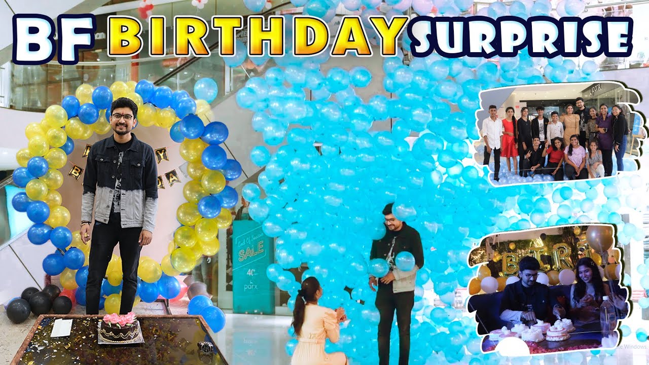 😍 BIRTHDAY SURPRISE FOR MY BOYFRIEND | Birthday ideas |