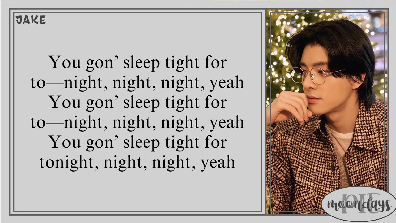 ENHYPEN - Sleep Tight 'Easy Lyrics'