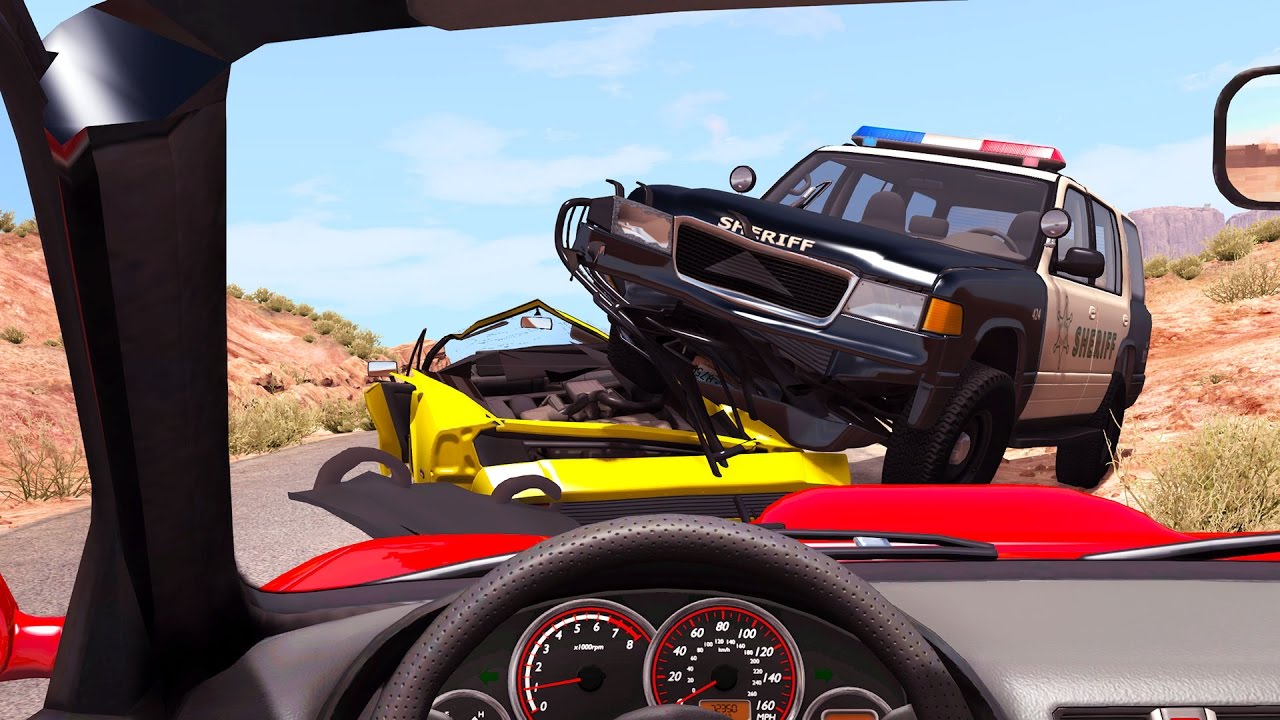 First Person Crashes #1 - BeamNG Drive