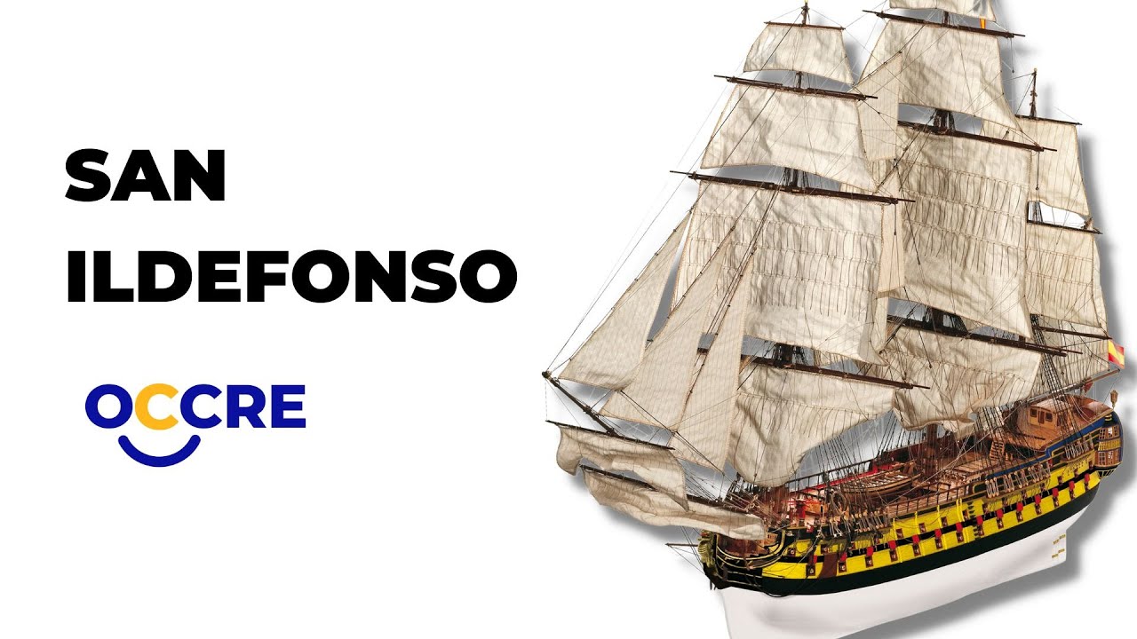 Maqueta de barco San Ildefonso 🇪🇸 - Paso a paso 06 | OcCre