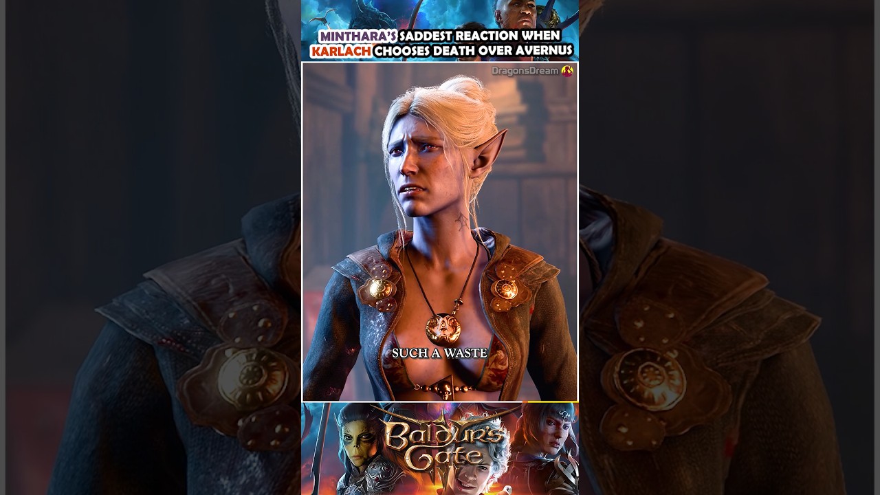 Minthara's in tears when Karlach chooses death | Baldur's Gate 3