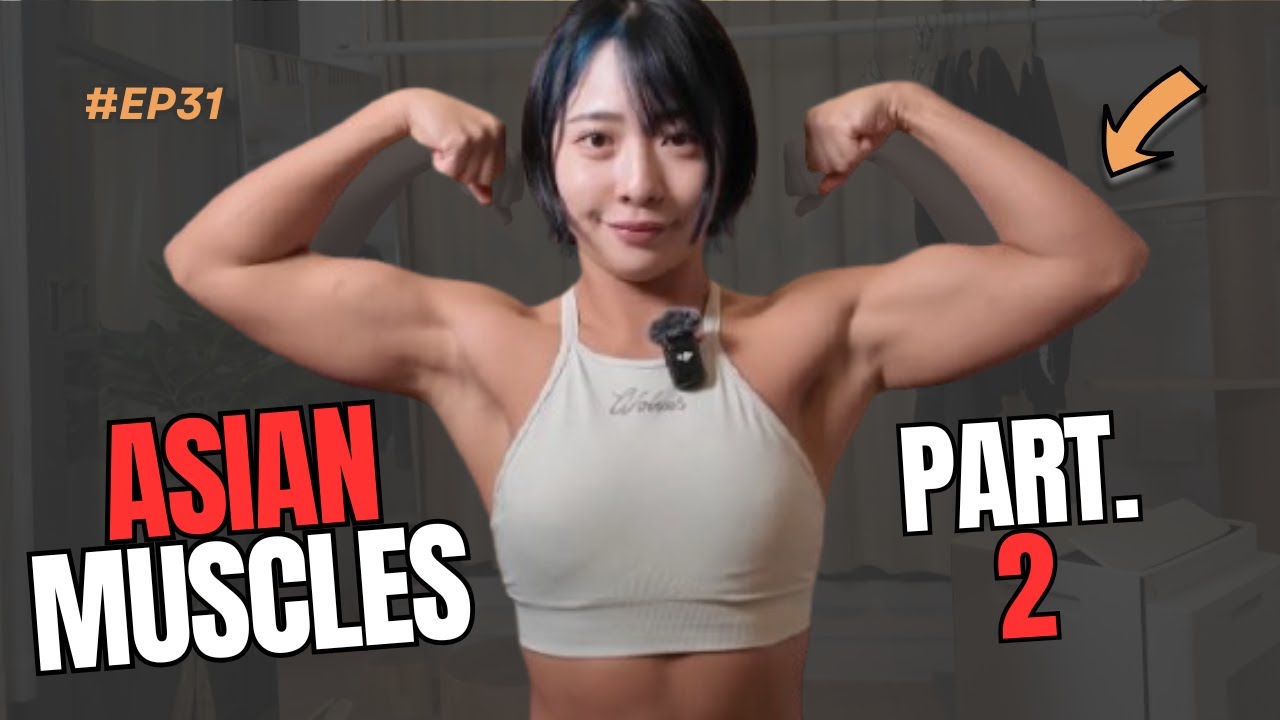 Excellent ASIAN GIRLS with developed BICEPS | Girls Biceps