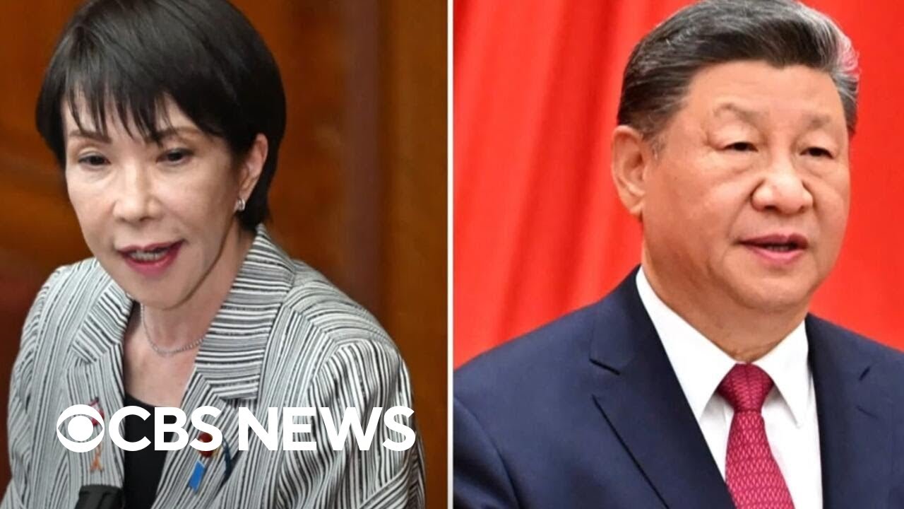 Japan's new prime minister clashes with China over Taiwan comments