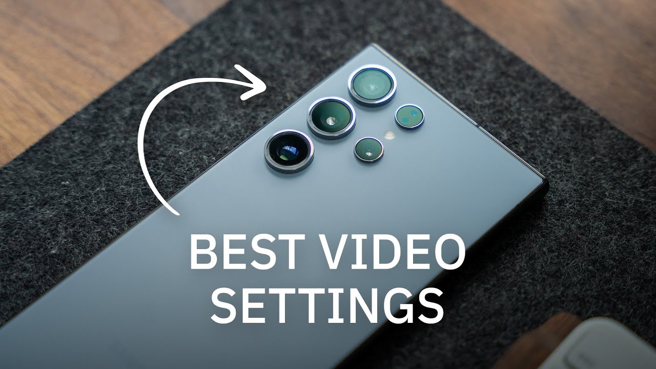 The CORRECT Samsung Galaxy S24 Ultra Settings for Videos
