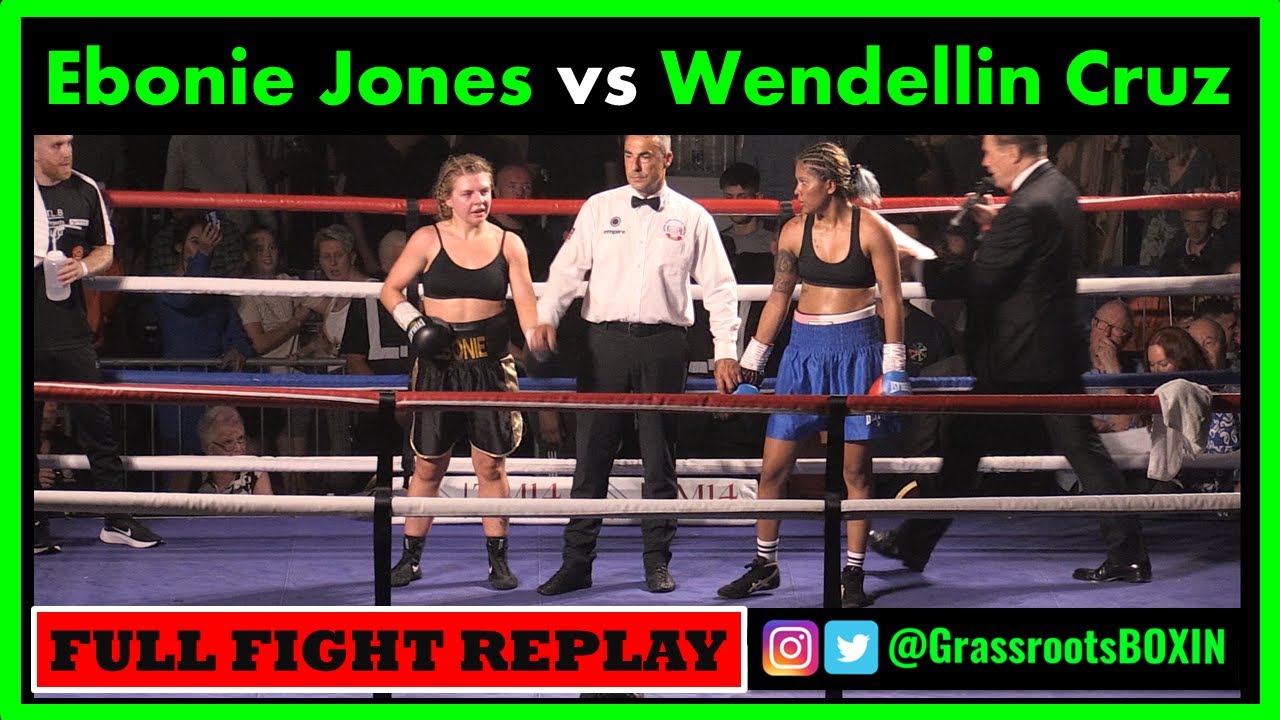 Ebonie Jones vs Wendellin Cruz FULL FIGHT  - TM14 & Mo Prior Promotions (08/07/23)