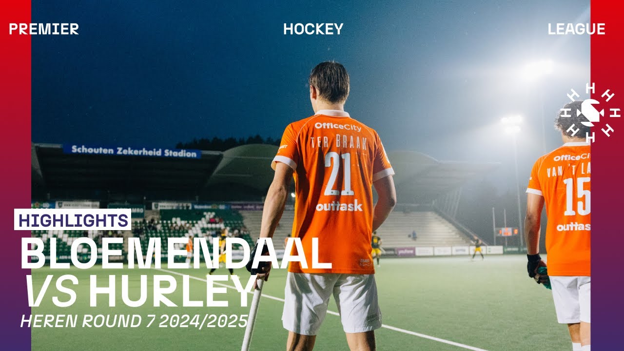 Bloemendaal - Hurley 🏑 Tulp Hoofdklasse Heren ‘24/’25 RONDE 7 | Samenvatting