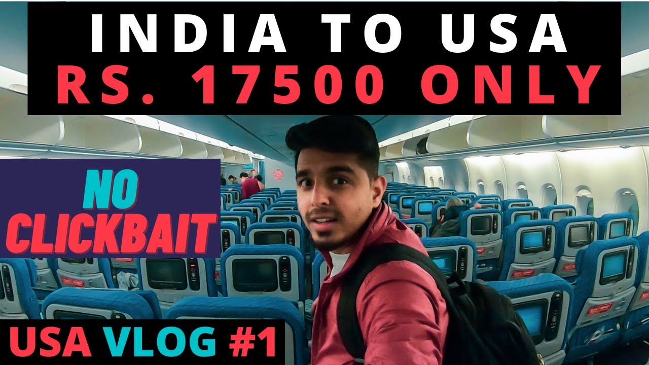 India to USA Cheap Flights | My USA Holiday begins with A380 | USA Travel Vlog 01