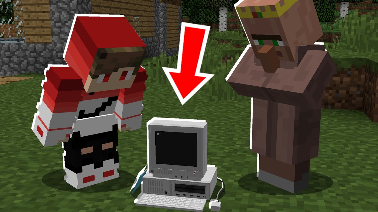 😱Kim Menga Kompyuter Tashlab Ketdi? | Minecraft Uzbekcha