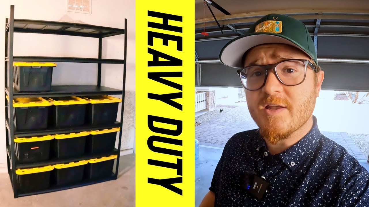 From Clutter to Clarity: Organizing My Garage with a Reibii Heavy-Duty Shelving Unit