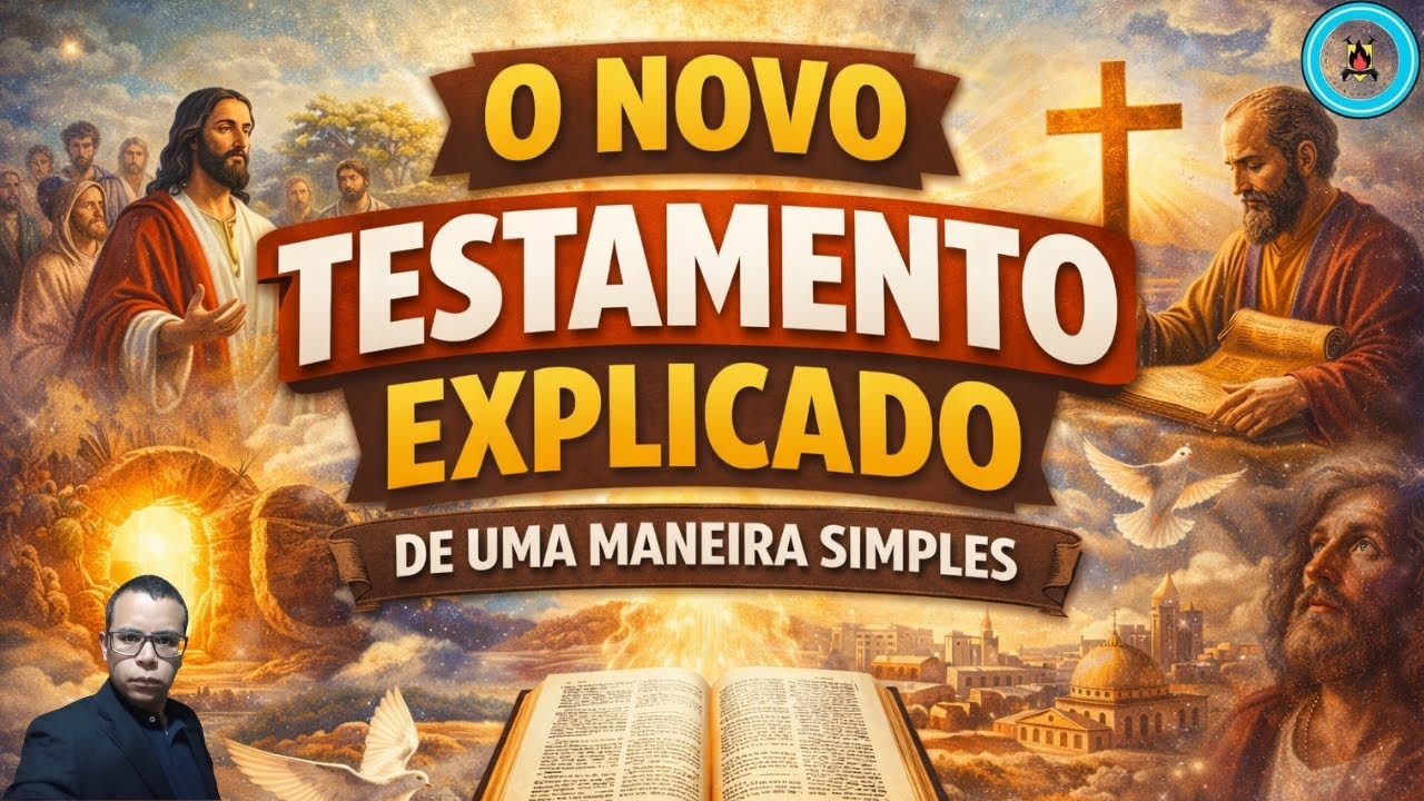 O Novo testamento explicado de uma maneira simples. 