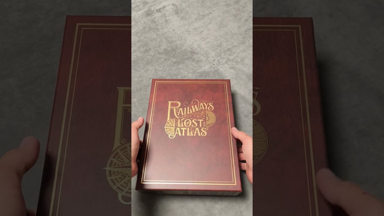 Railways of The Lost Atlas Распаковка