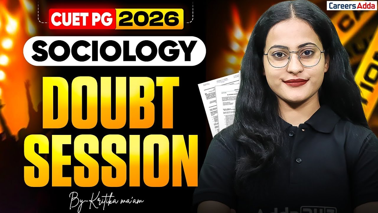 CUET PG Sociology 2026 🔥 | Doubt Session