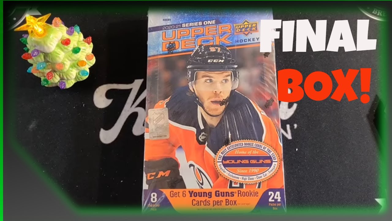 TWELVE BOXES OF THE HOLIDAYS! 20/21 Upper Deck Series 1 Hockey Hobby Box Break