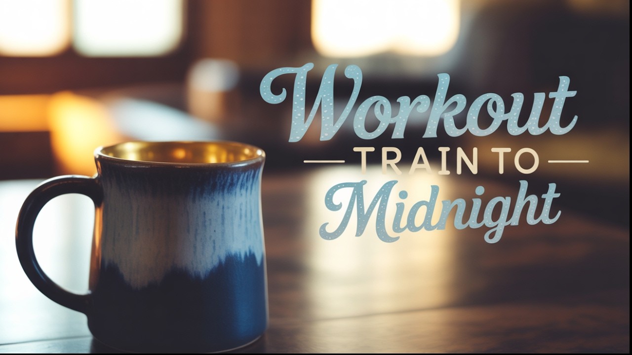 Workout Train to Midnight | Relaxing Jazz for Work, WFH & Mall Ambience