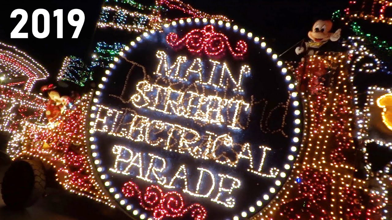 Main Street Electrical Parade first 2019 performance at Disneyland