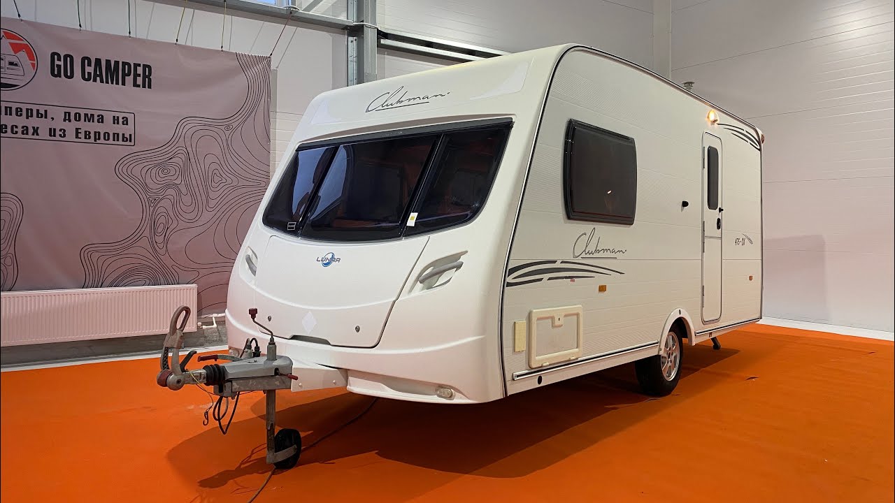 Прицеп-дом с полноценной ванной комнатой Lunar Clubman 475-CK