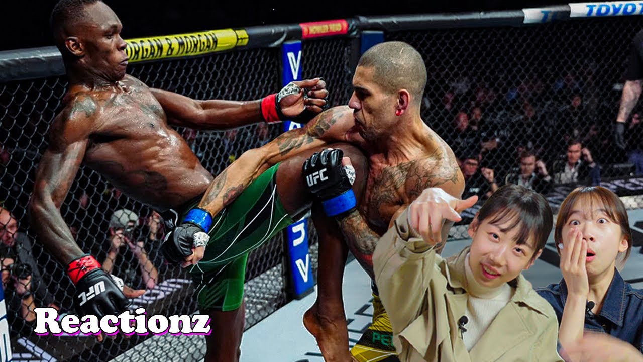 Korean Girls Shocked By UFC All-Time Best Knockouts Scenes | 𝙊𝙎𝙎𝘾