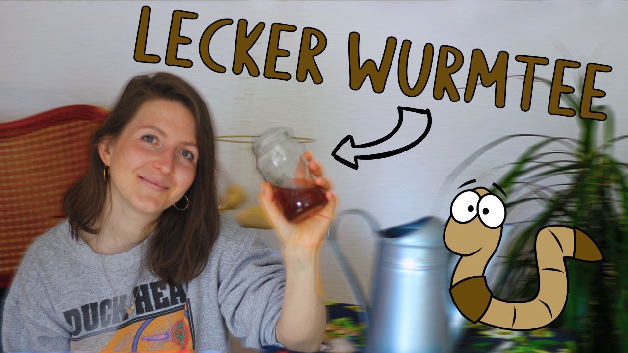 Mein erstes Glas Wurmtee I Nat&uuml;rlicher D&uuml;nger f&uuml;r Deine Pflanzen