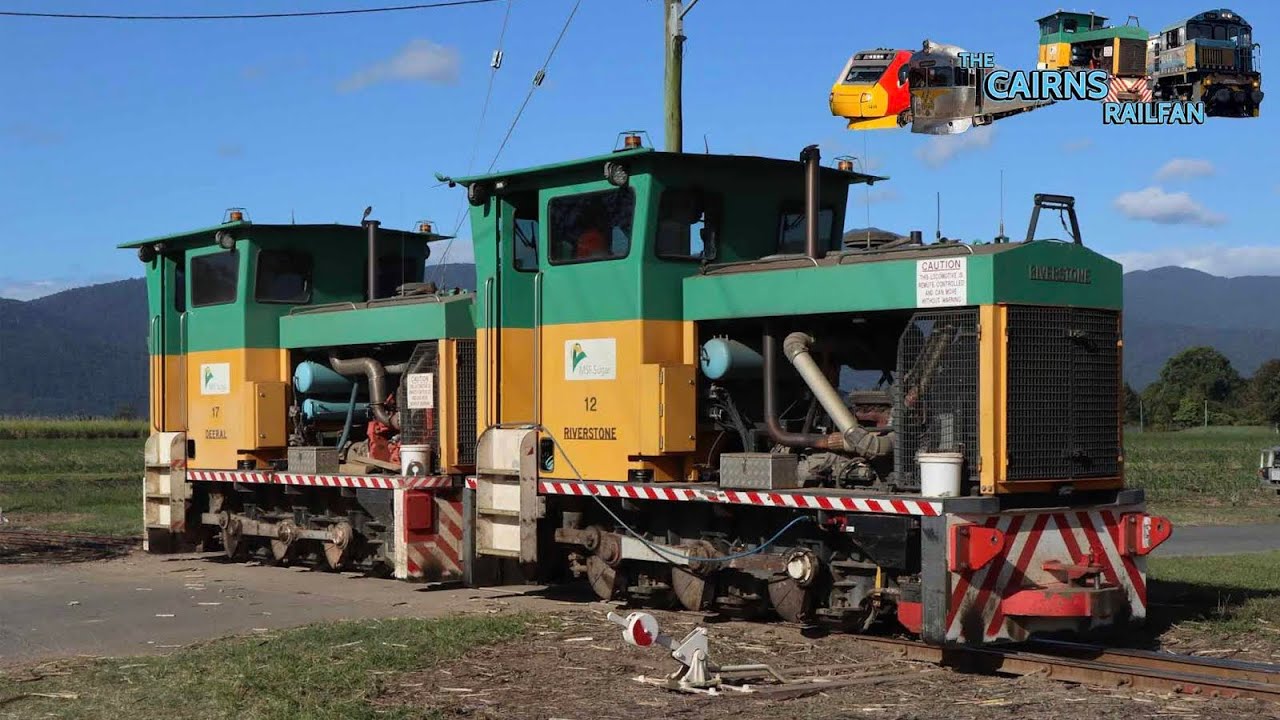 A Variety of Mulgrave Mill Yard Action | The Cairns Railfan