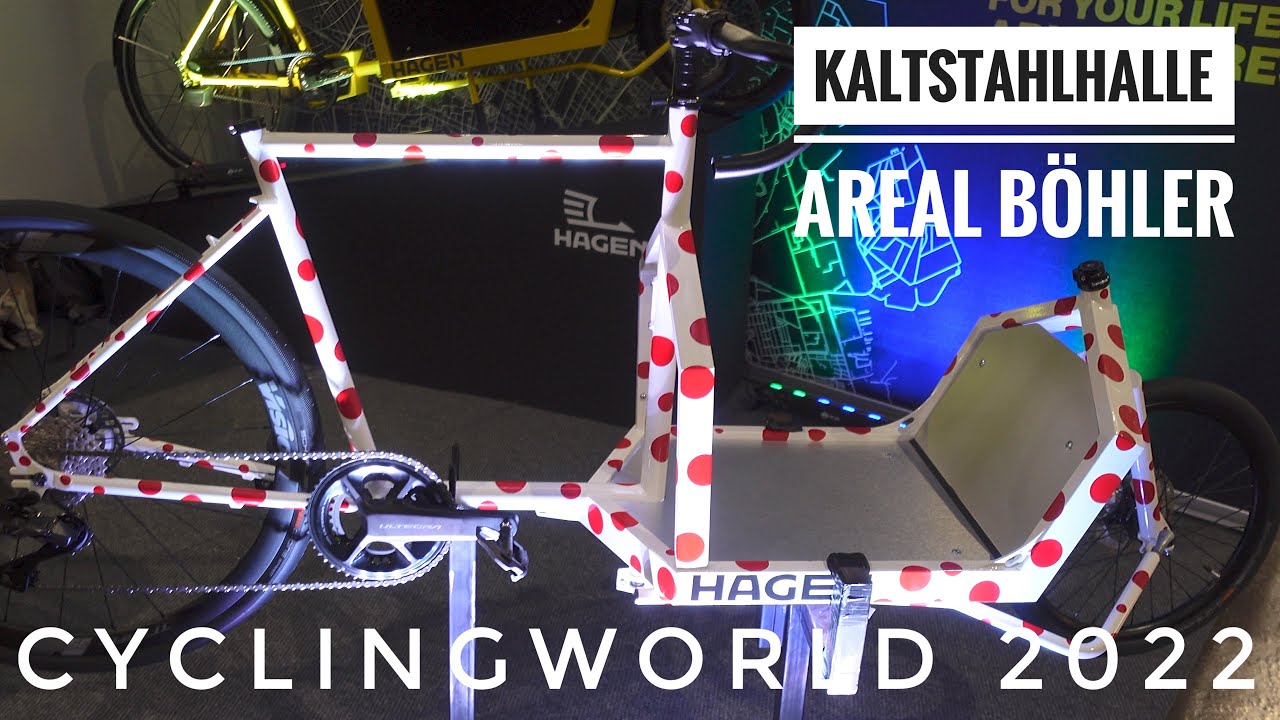 Lastenräder der Cyclingworld 2022 - Benno Bikes, Carqon und mehr!