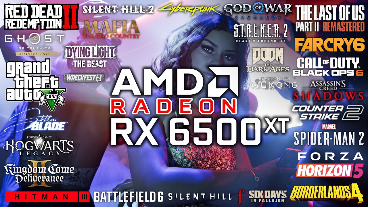 RX 6500 XT in 2025 - Test in 28 Games