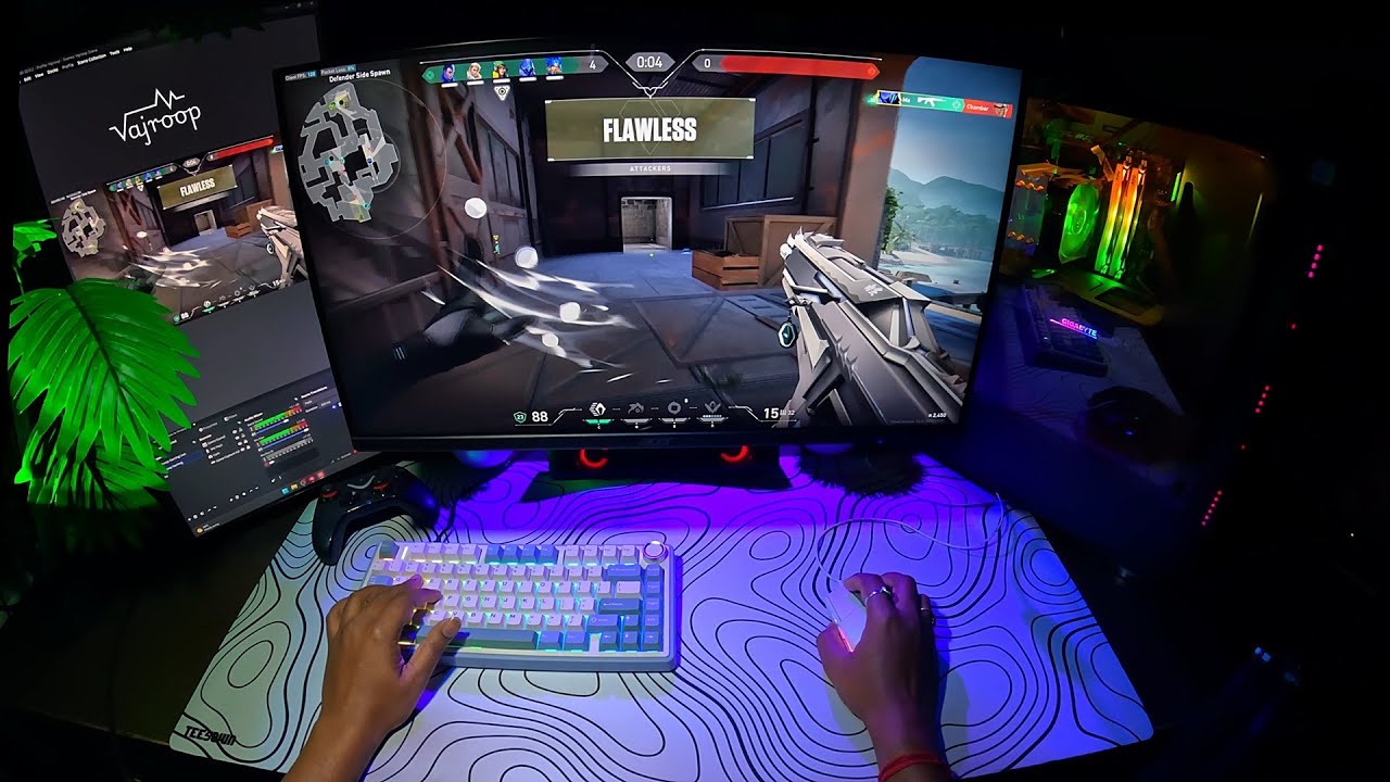 omen compe gameplay and they surrendered ASMR Valorant