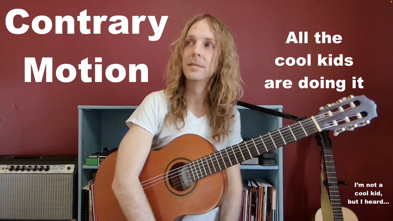 Improvise Classical Guitar with Contrary Motion (Classical Guitar Improvisation pt 5)