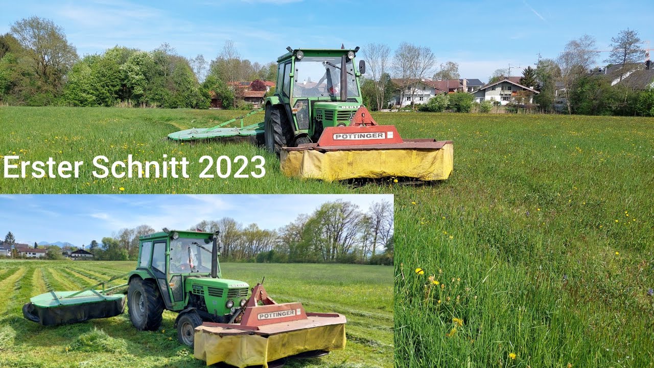 Erster Schnitt 2023/ Orginalsound/  Deutz D 5206, Deutz 4006/G&P Agrarvideos