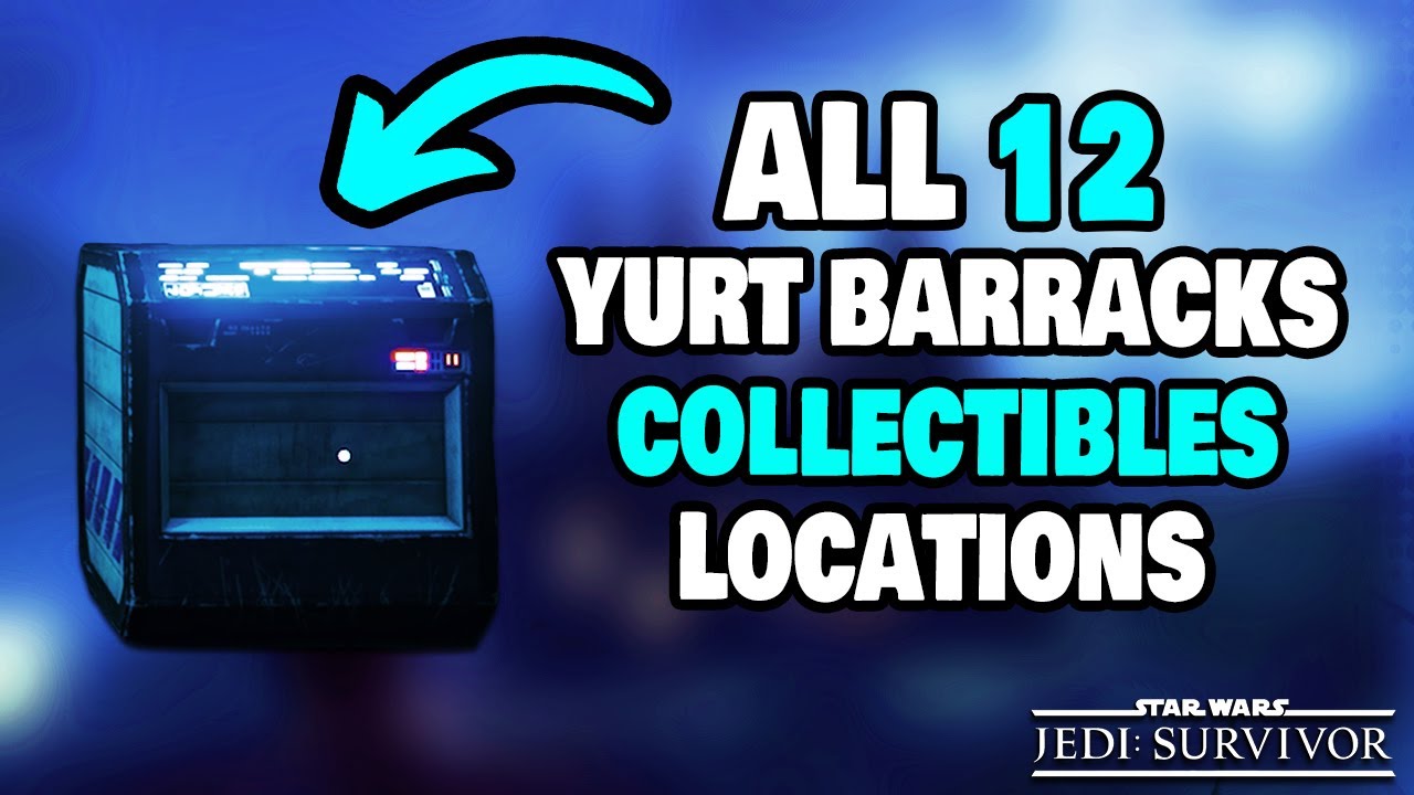 ALL 12 Yurt Barracks Collectibles Locations in Star Wars Jedi Survivor (STEP-BY-STEP)