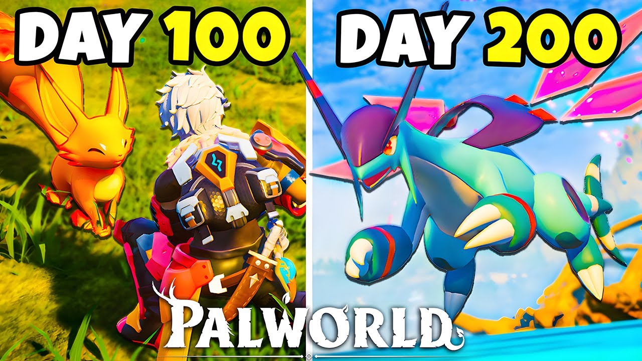 I Survived 200 Days In PALWORLD In HINDI