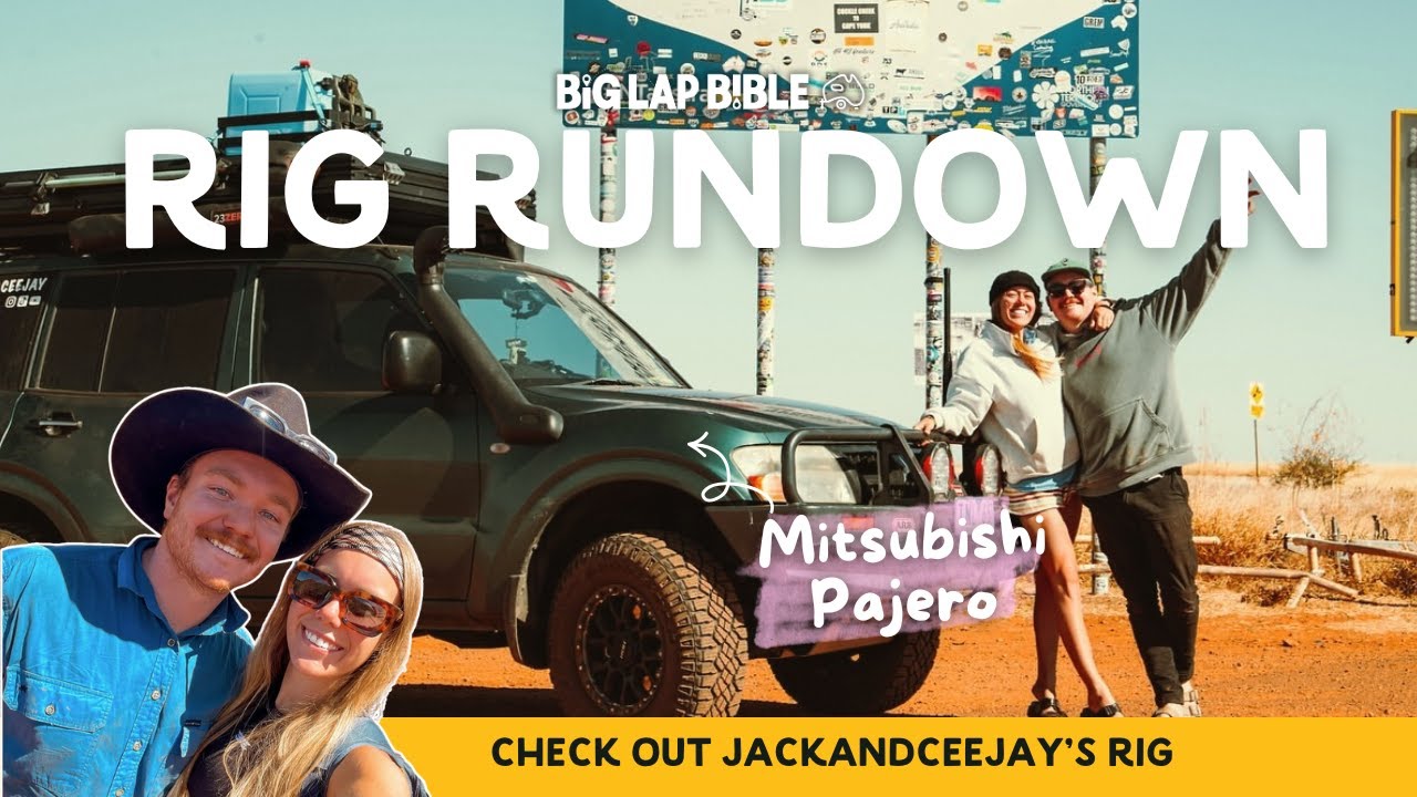 This Pajero Took Us Around Australia | Real Big Lap Van Tour (No Fancy Build)