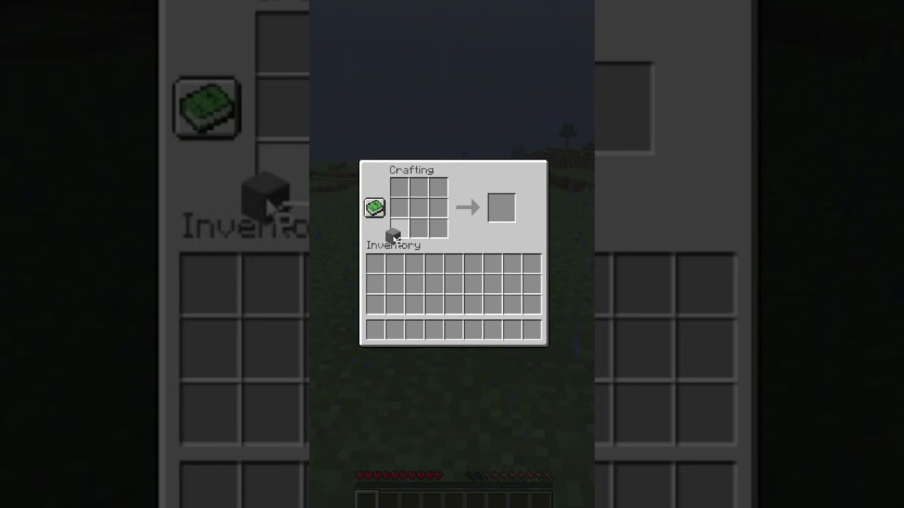 How to Craft Stone Slabs (Minecraft) #Shorts