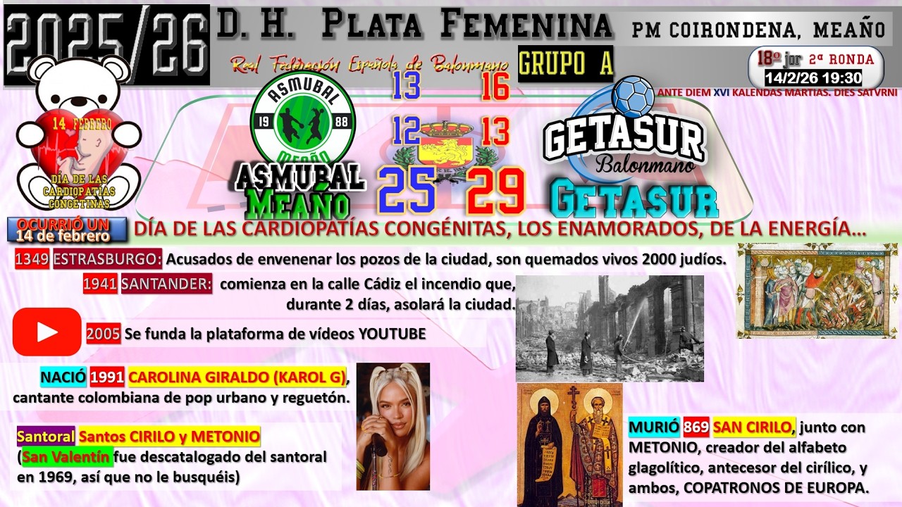 18ª DHPF 25 26 ASMUBAL MEAÑO vs GETASUR