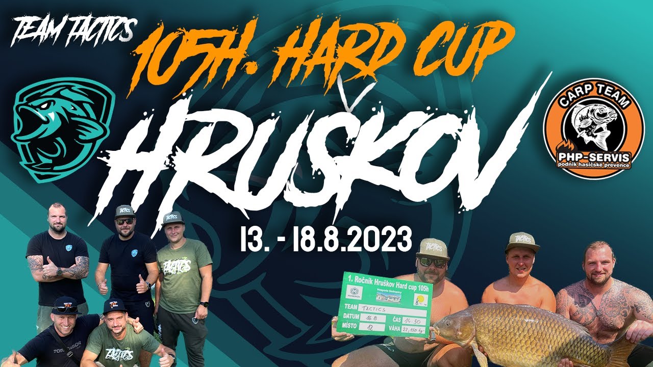 KAPROVÉ ZÁVODY 105H - HARD CUP HRUŠKOV - KAPR 20KG+ / KUBÁKOVY KOULE A TEST PELET / WWW.TACTICS.CZ
