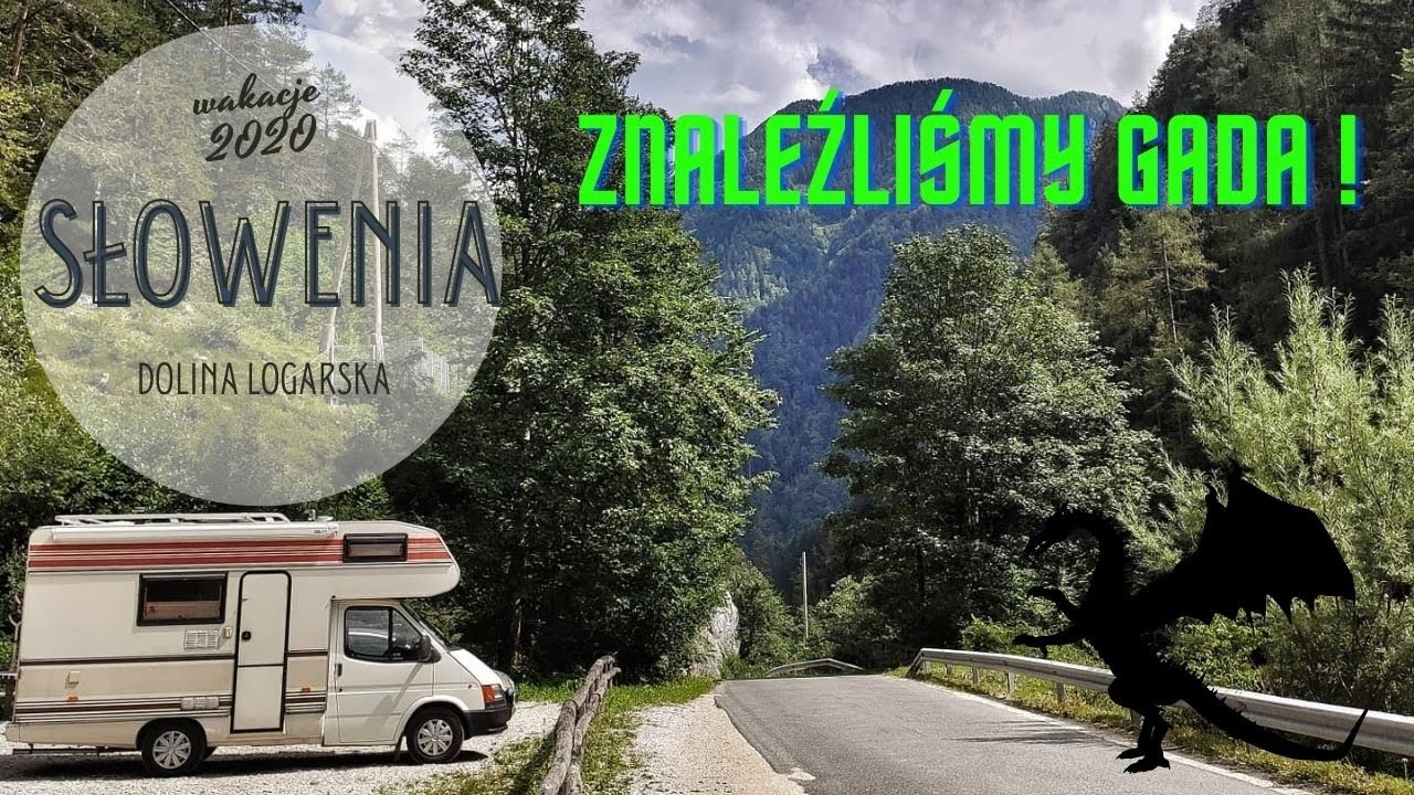 Wakacje kamperem. Słowenia-Dolina Logarska.