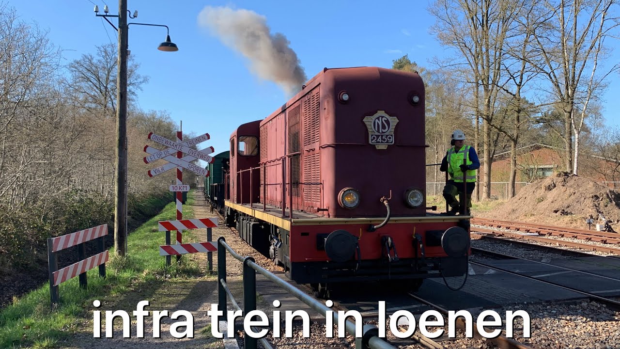 De 2459 in actie voor infra werkzaamheden. (05-04-2025)