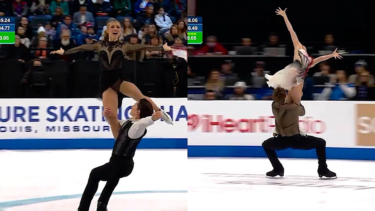 2026 US Nationals Ice Dance - FD Lifts and Spin Scores
