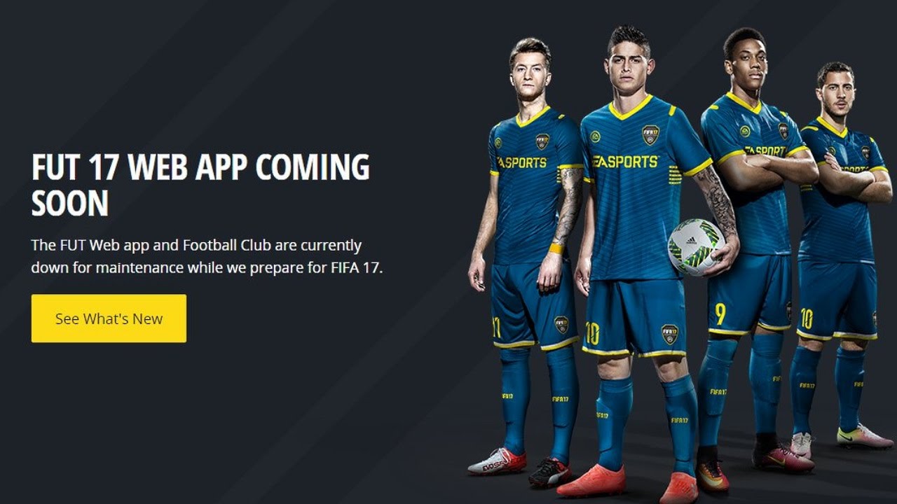 FIFA 17 WEB APP HYPE!!!!