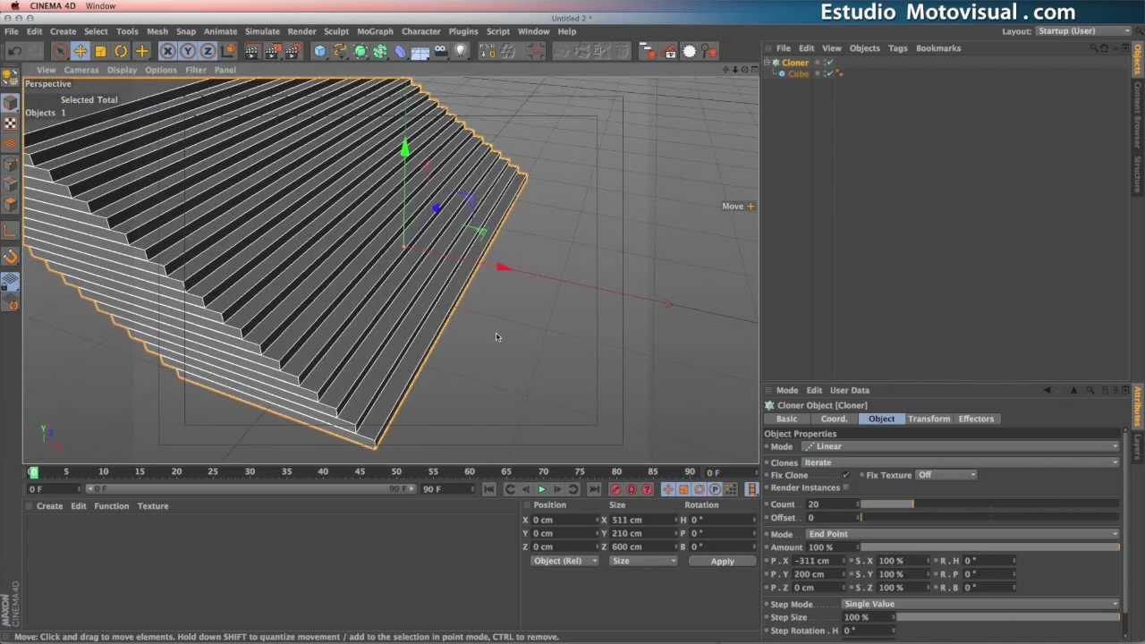 MoGraph Stairs - Structural Modeling