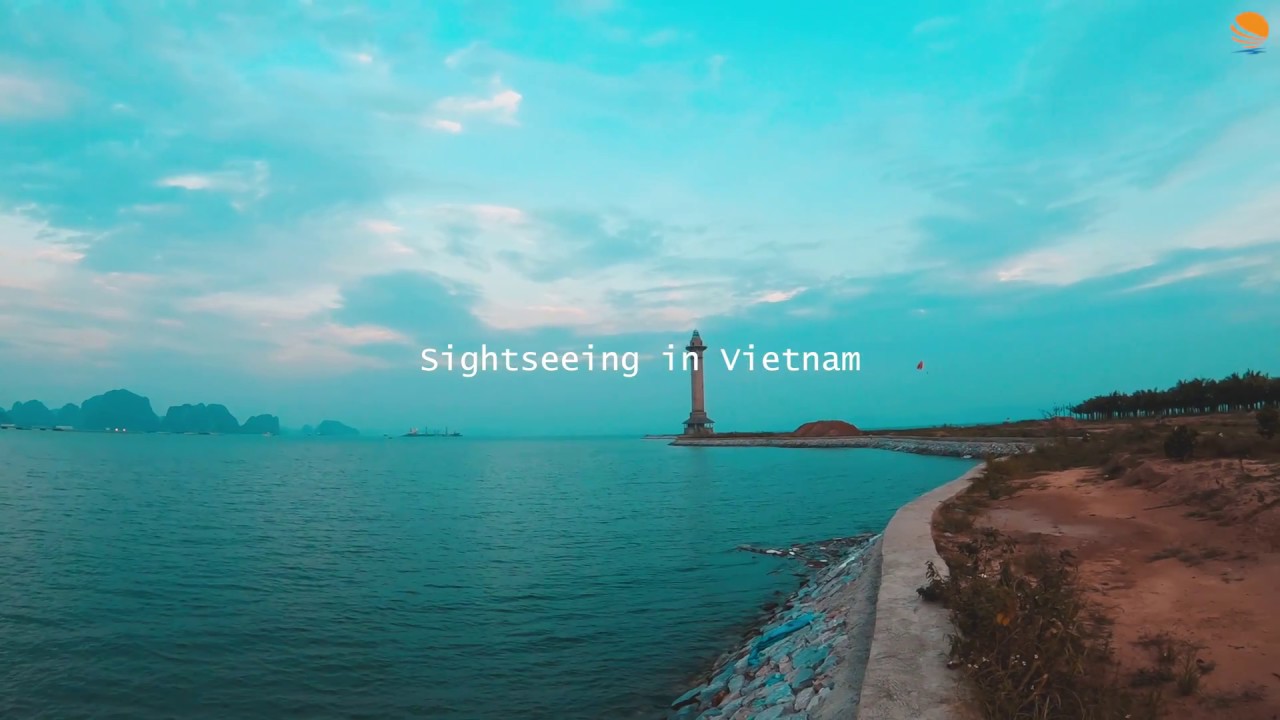 Sightseeing in Vietnam [4k] - Bai Chay Beach, Halong Bay