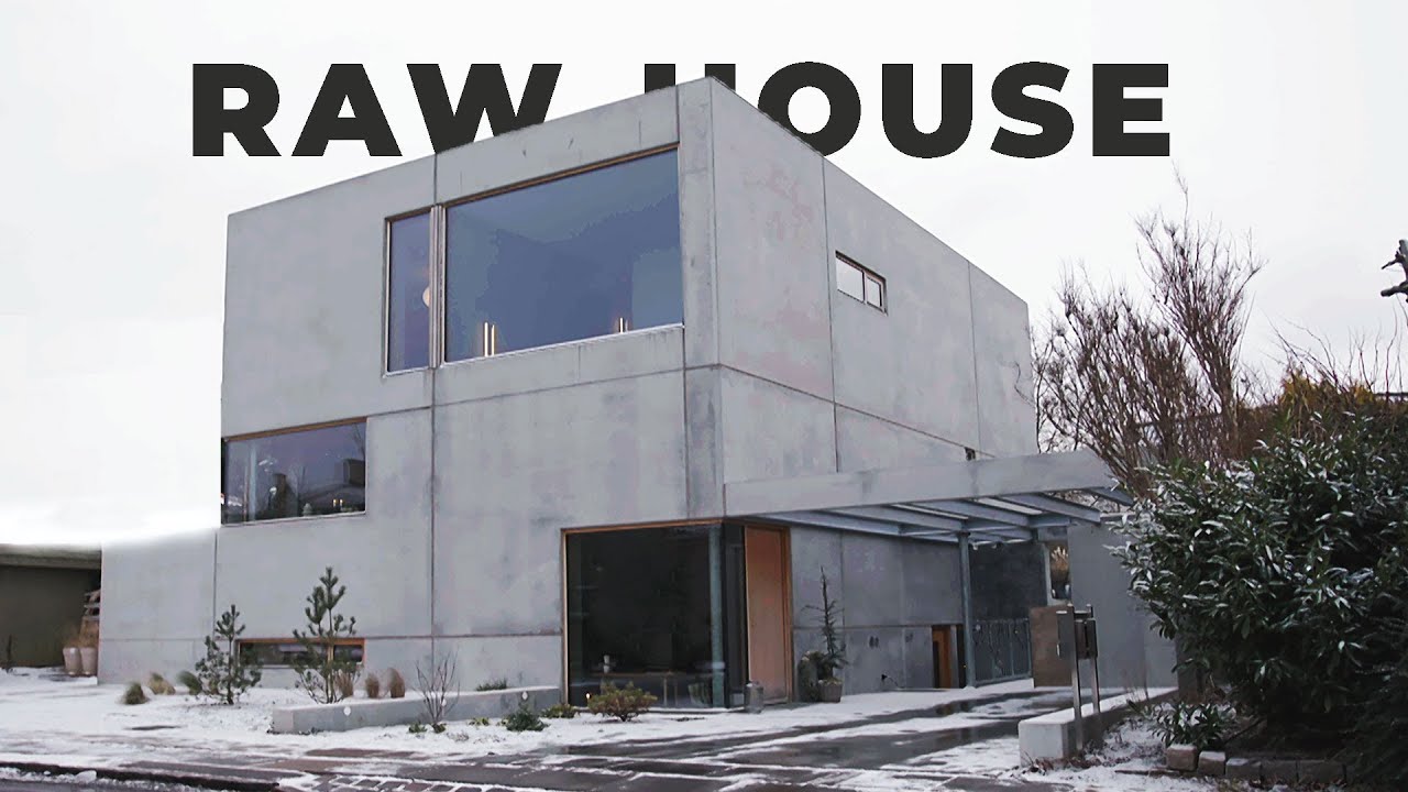 Inside a Danish Concrete Home of Raw Beauty