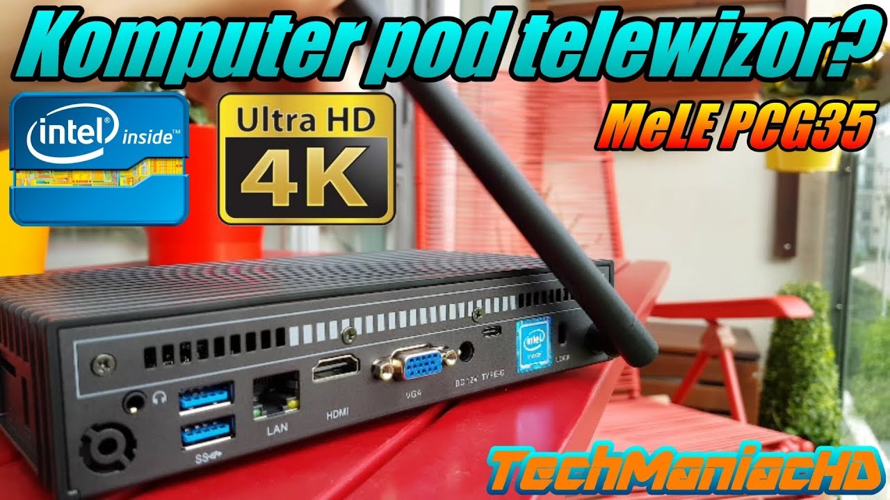 MiniPC z Win10 w cenie Boxa ⚡ Maszyna do biura, domu i TV - MeLE PCG35 APO 🆕 Recenzja i Unboxing