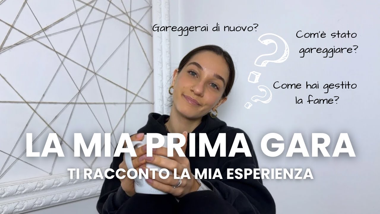 TI RACCONTO DELLA MIA PRIMA GARA DI BODYBUILDING | QUELLO CHE NESSUNO TI DICE