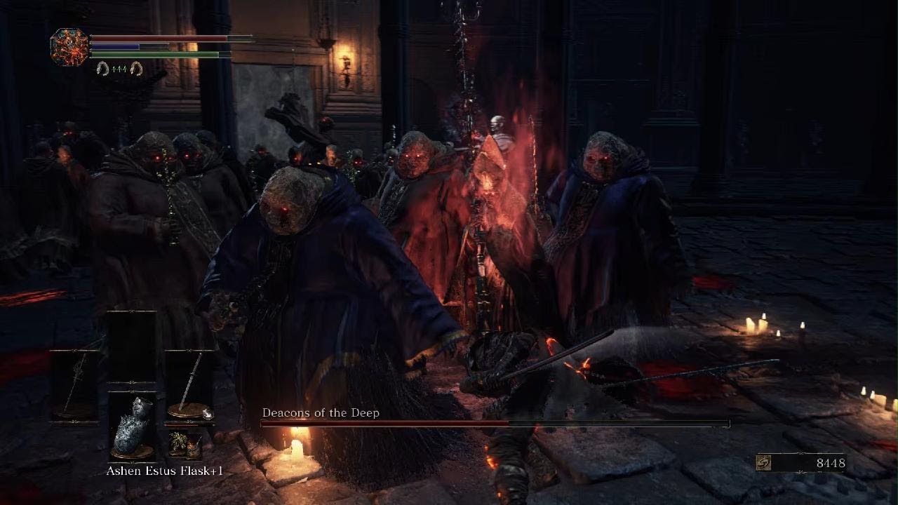 DARK SOULS III No Vigor run Deacons of the Deep Tmarkz