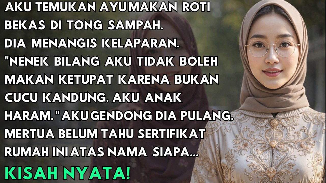 CUCUKU MAKAN ROTI DARI SAMPAH KARENA LAPAR, NENEK BILANG 