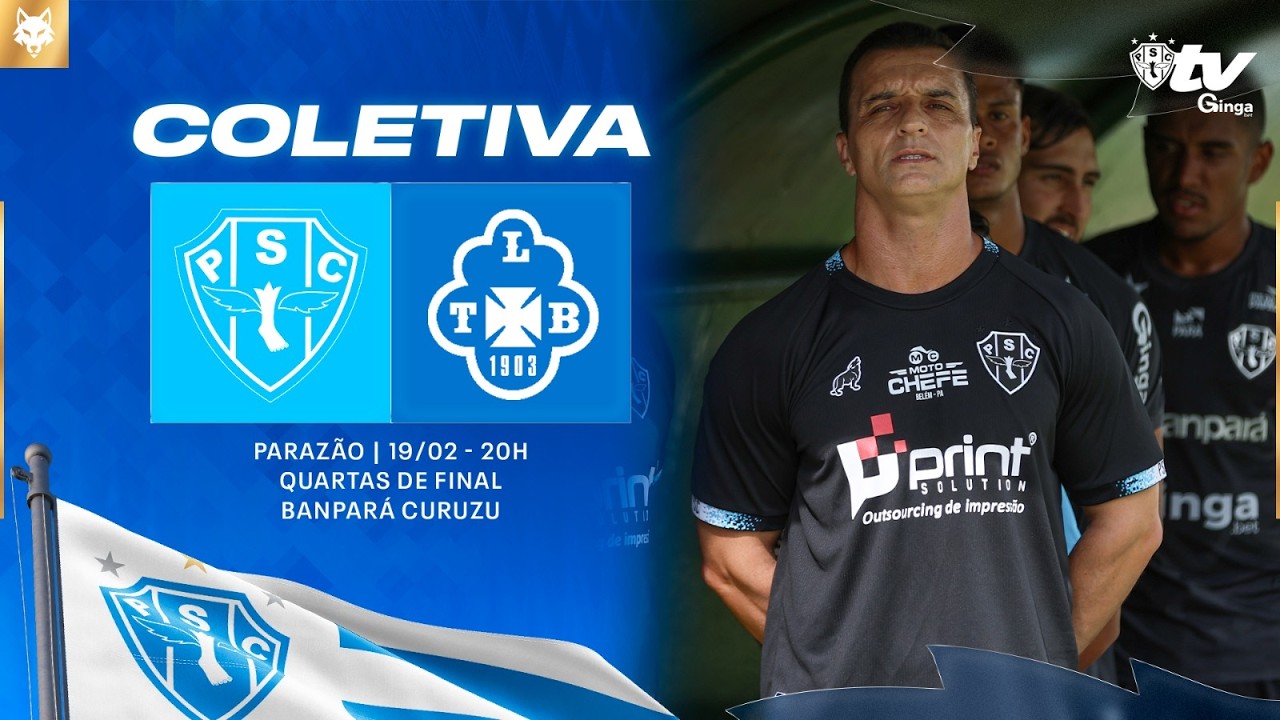 #PapãoTVGingaBet: COLETIVA PÓS JOGO DO TÉCNICO JÚNIOR ROCHA (PAYSANDU 5x1 TUNA) - AO VIVO